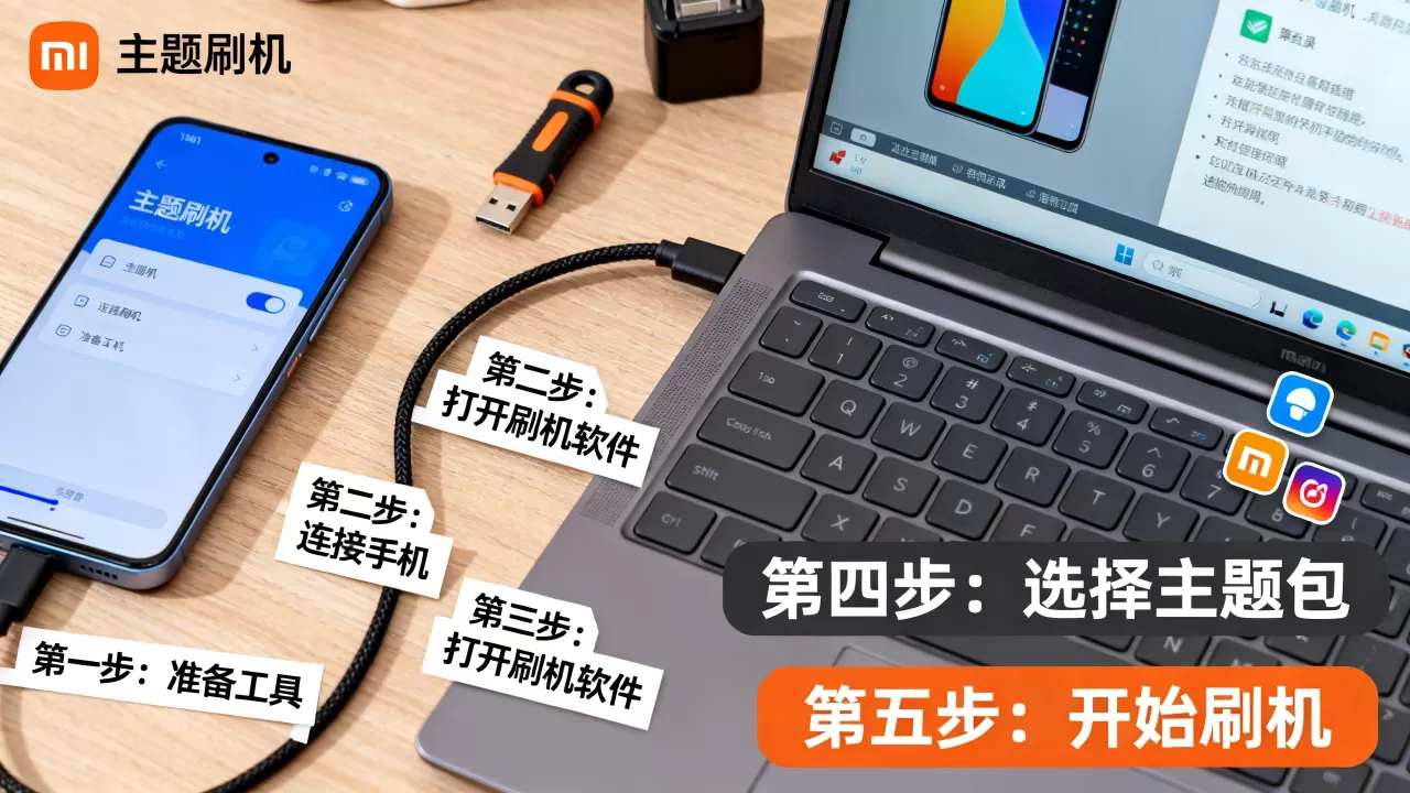 小米主题刷机具体步骤是什么？小米主题刷机怎么刷