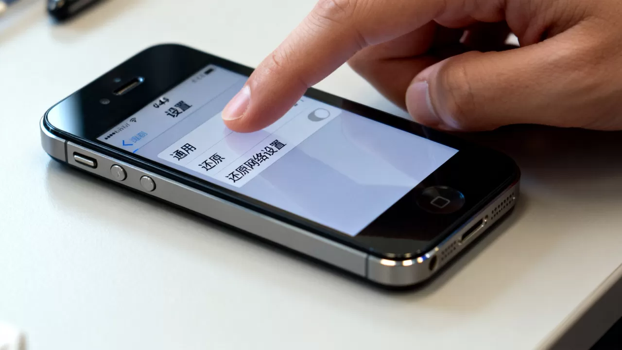 iphone4s还原网络怎么设置，还原网络如何操作