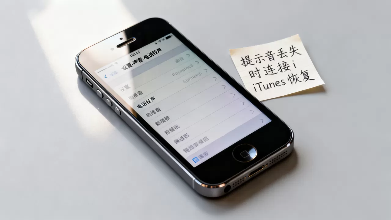 iPhone5提示音怎么设置，iPhone5提示音丢失后如何恢复？