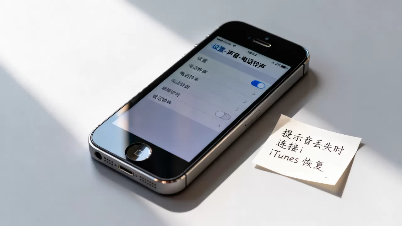 iPhone5提示音怎么设置，iPhone5提示音丢失后如何恢复？