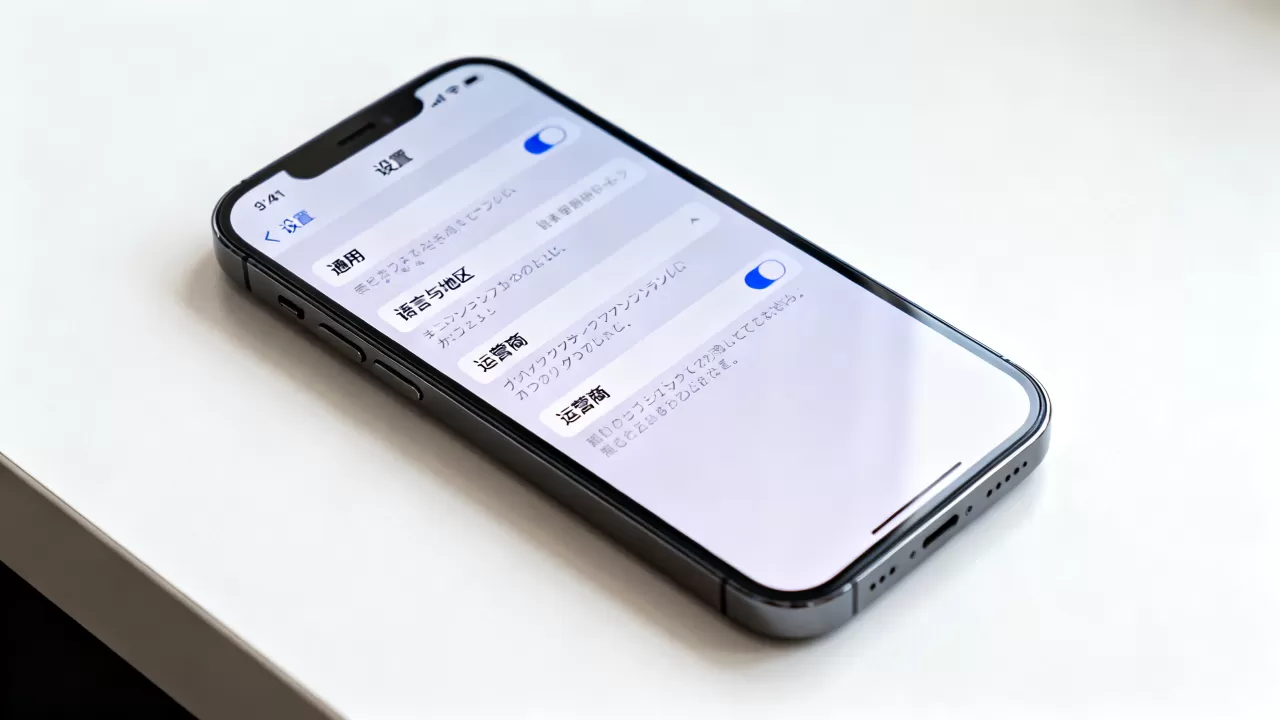 iPhone运营商显示日文怎么办,怎么改回中文? iPhone运营商显示日文怎么办,怎么改回中文?