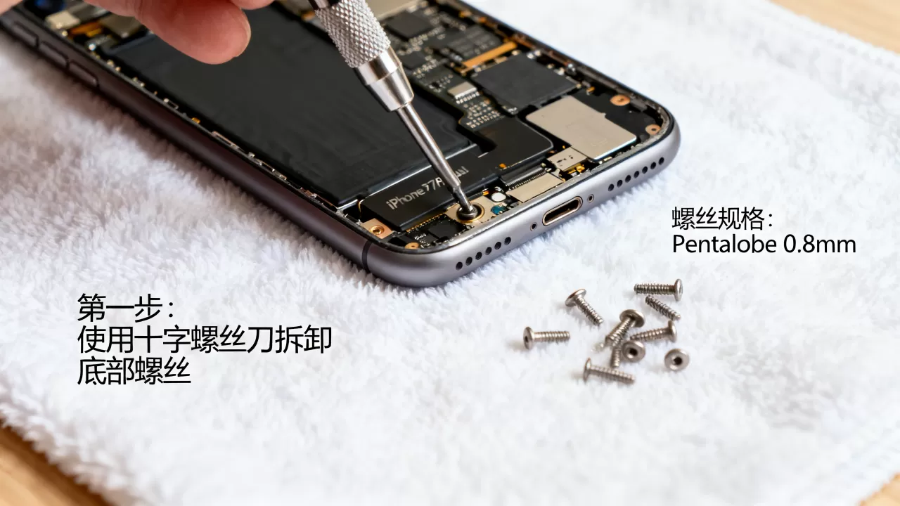 iPhone7plus螺丝怎么拆?iPhone7plus螺丝什么规格? iPhone7plus螺丝怎么拆?iPhone7plus螺丝什么规格?