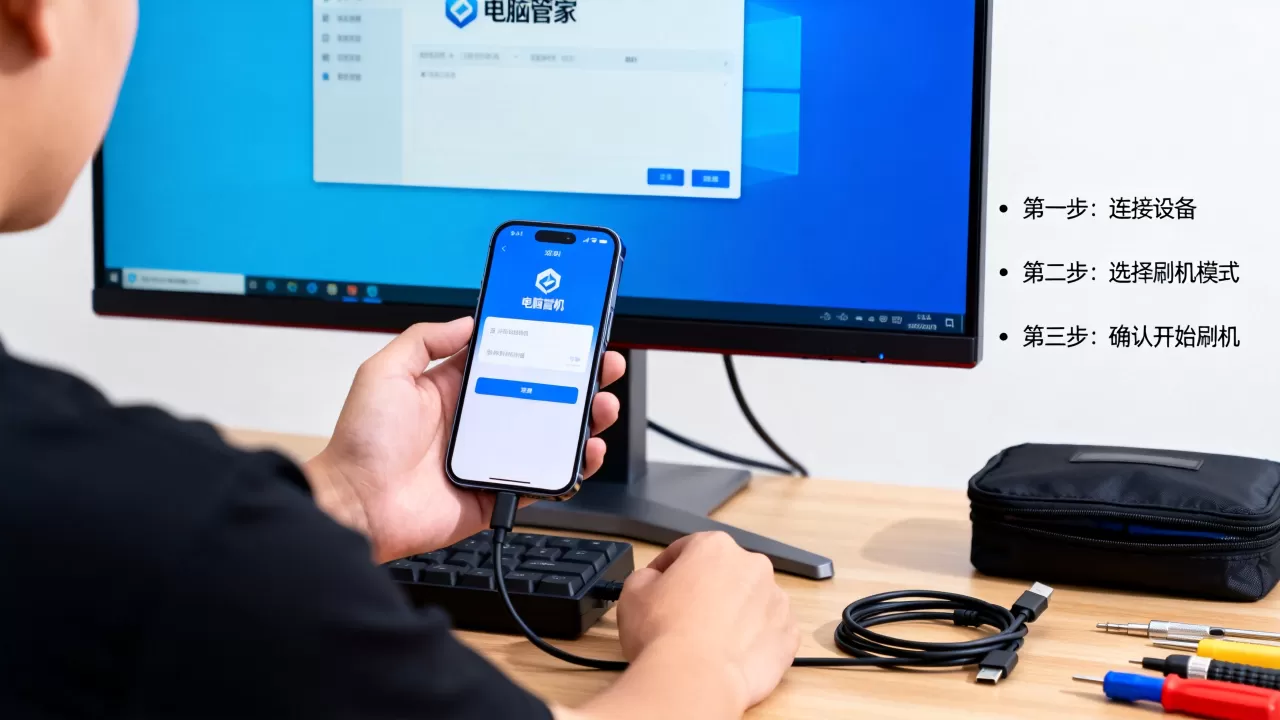 电脑管家可以刷机吗?刷机怎么操作详细教程 电脑管家可以刷机吗?刷机怎么操作详细教程