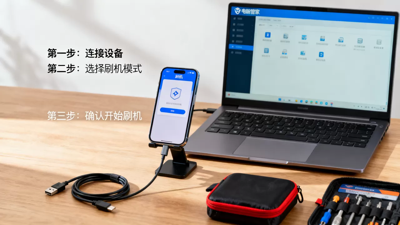 电脑管家可以刷机吗?刷机怎么操作详细教程 电脑管家可以刷机吗?刷机怎么操作详细教程