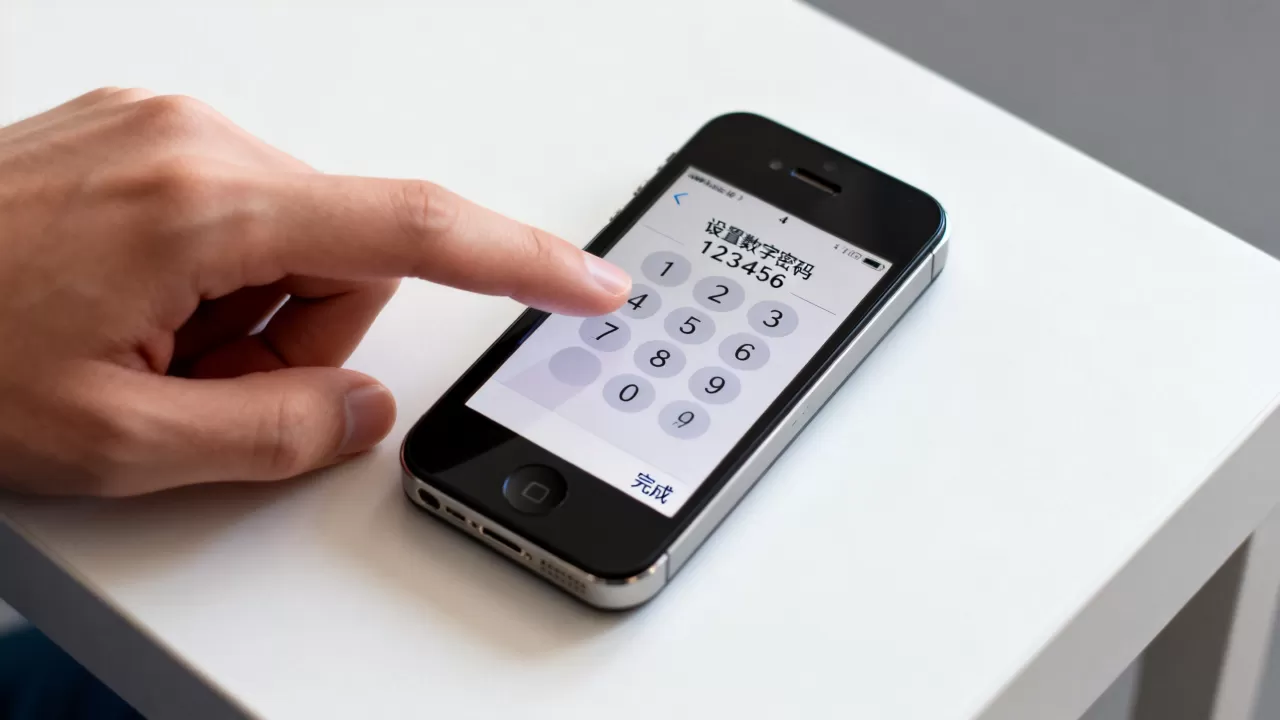 iphone4s数字怎么设置,数字密码设置方法 iphone4s数字怎么设置,数字密码设置方法