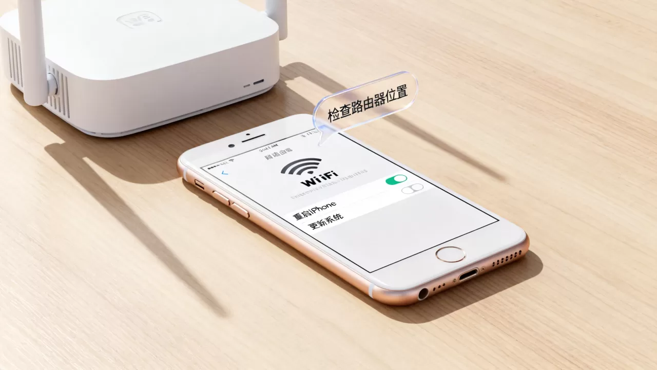 iPhone6 wifi慢怎么办，苹果6无线网速慢怎么解决