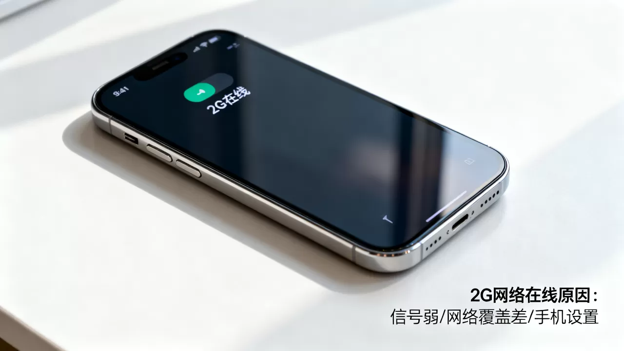 iPhone手机显示2G在线是怎么回事？，2G网络在线原因