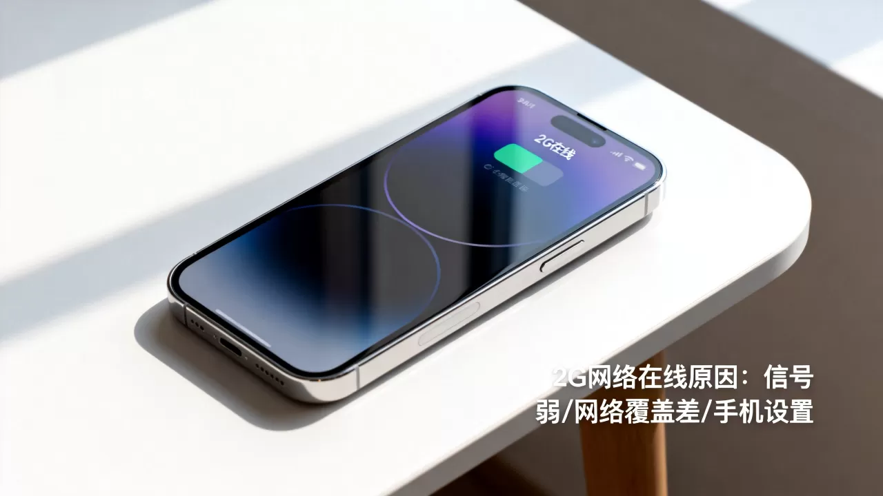 iPhone手机显示2G在线是怎么回事？，2G网络在线原因