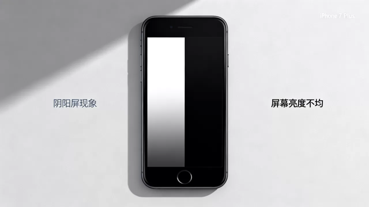 iphone 7 plus 阴阳屏问题怎么解决?,iphone 7 plus 阴阳屏是什么原因引起的 iphone 7 plus 阴阳屏问题怎么解决?,iphone 7 plus 阴阳屏是什么原因引起的