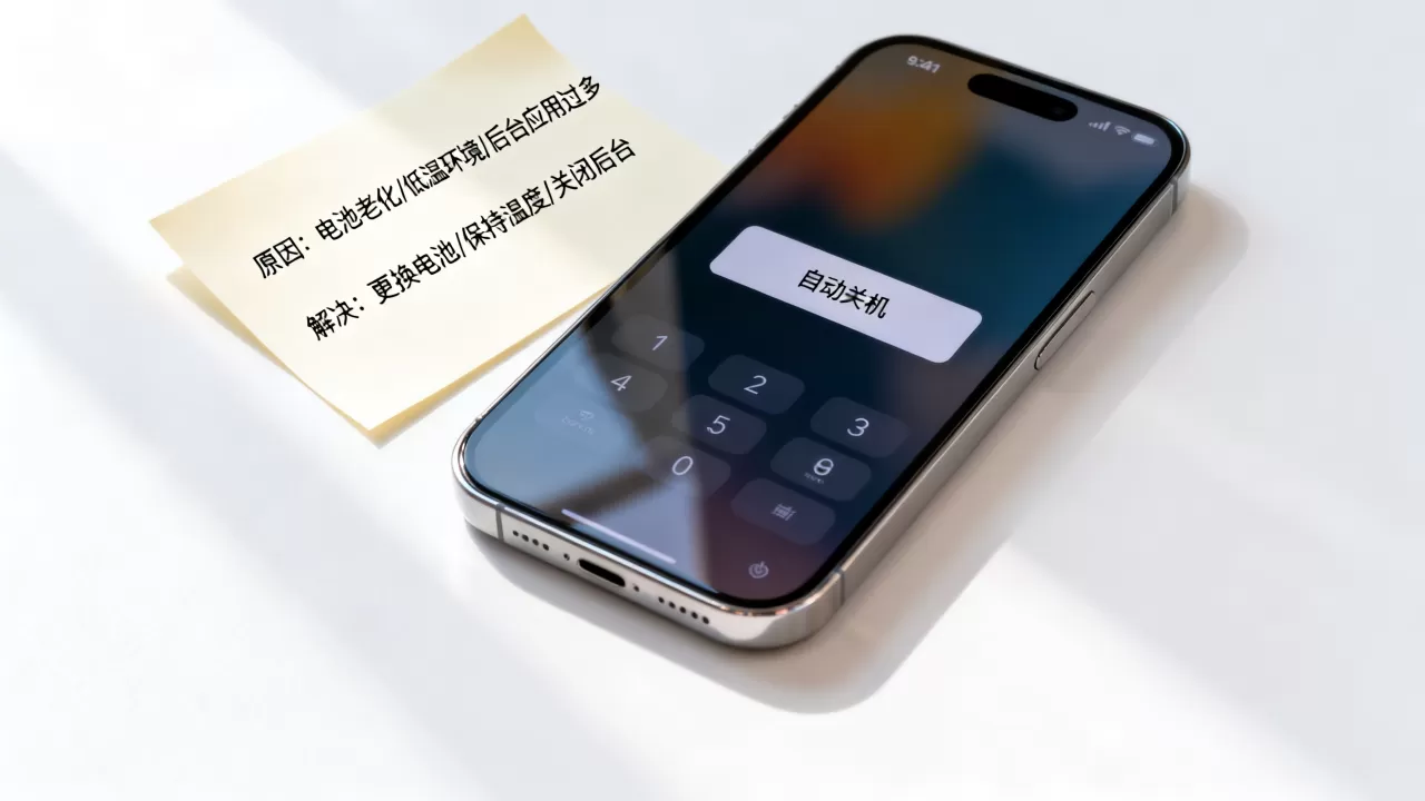 iPhone没电自动关机是什么原因,怎么解决? iPhone没电自动关机是什么原因,怎么解决?