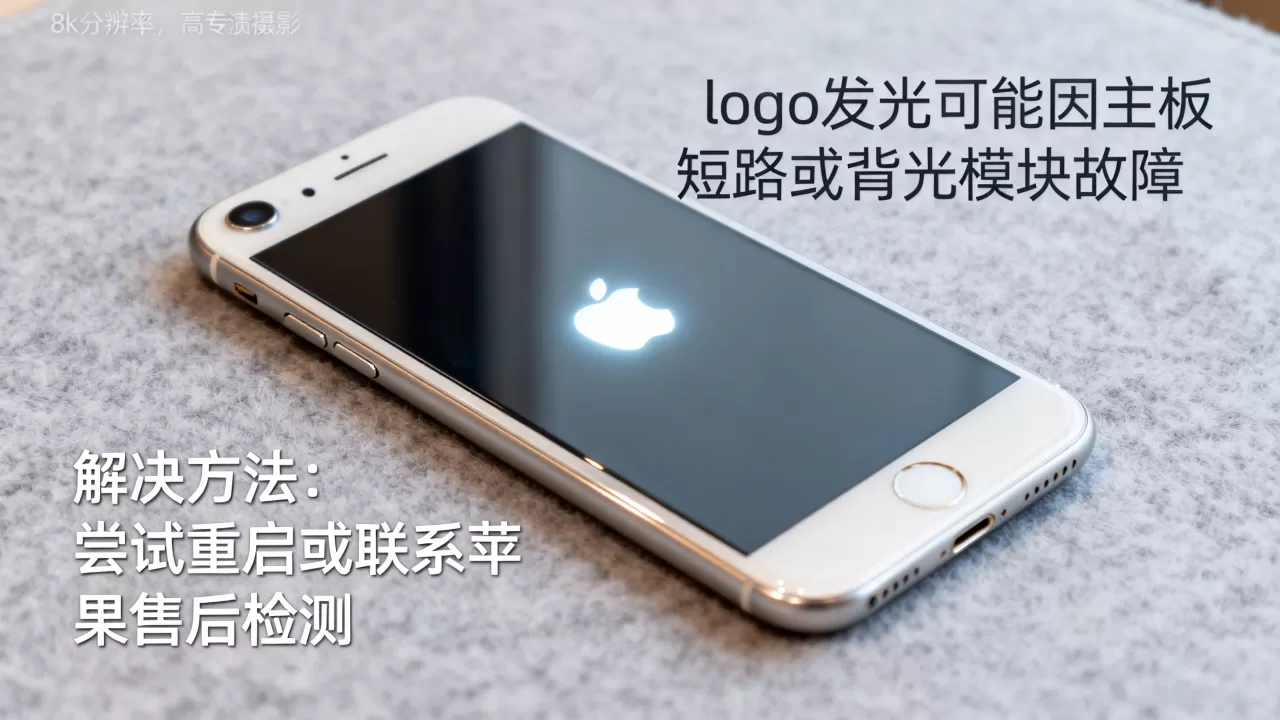 iPhone6 logo发光怎么回事？，iPhone6 logo发光怎么解决