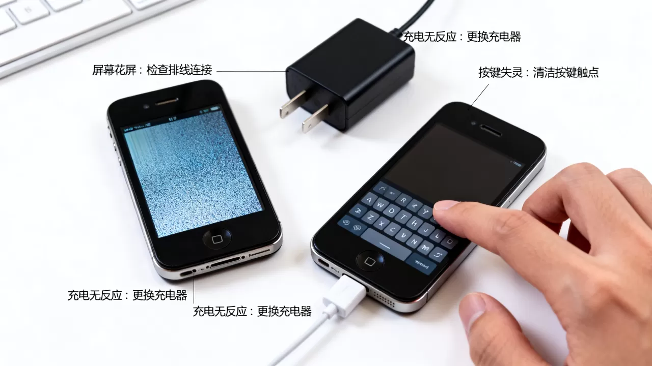 iphone4s故障怎么办，iphone4s常见故障及解决方法？
