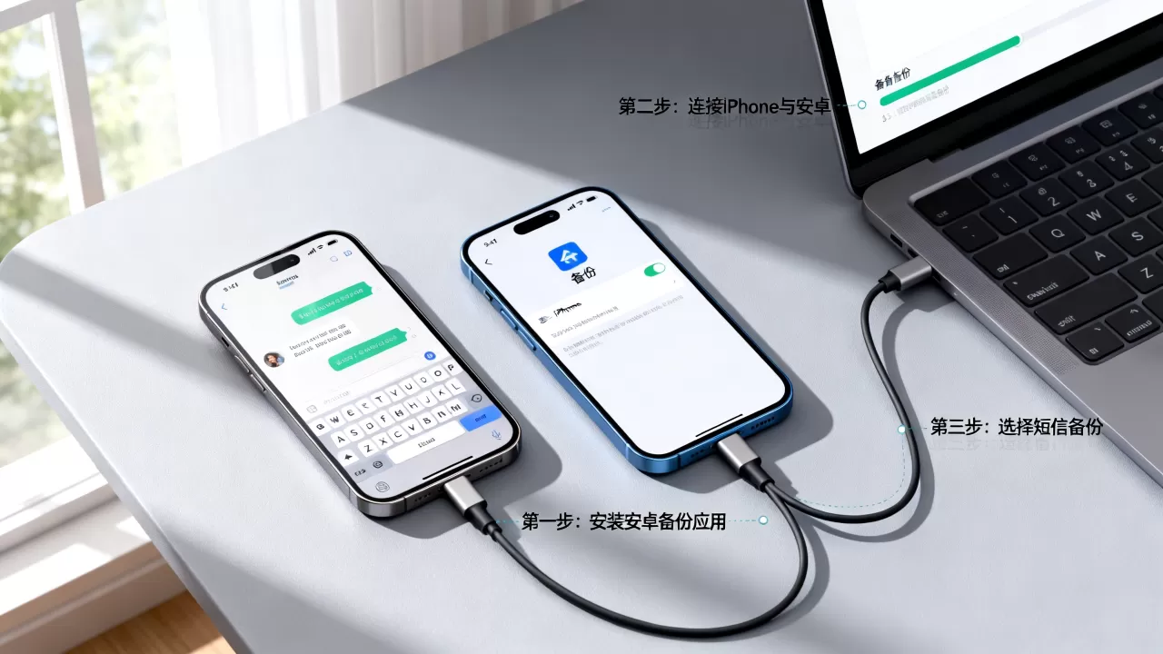如何将iPhone短信备份到安卓？，怎么备份安卓短信