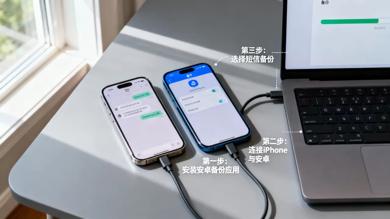 如何将iPhone短信备份到安卓？，怎么备份安卓短信