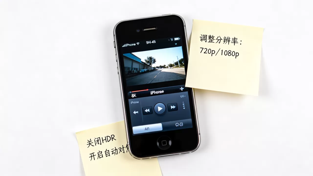 iPhone4s录像模糊怎么办，iphone4s录像设置技巧