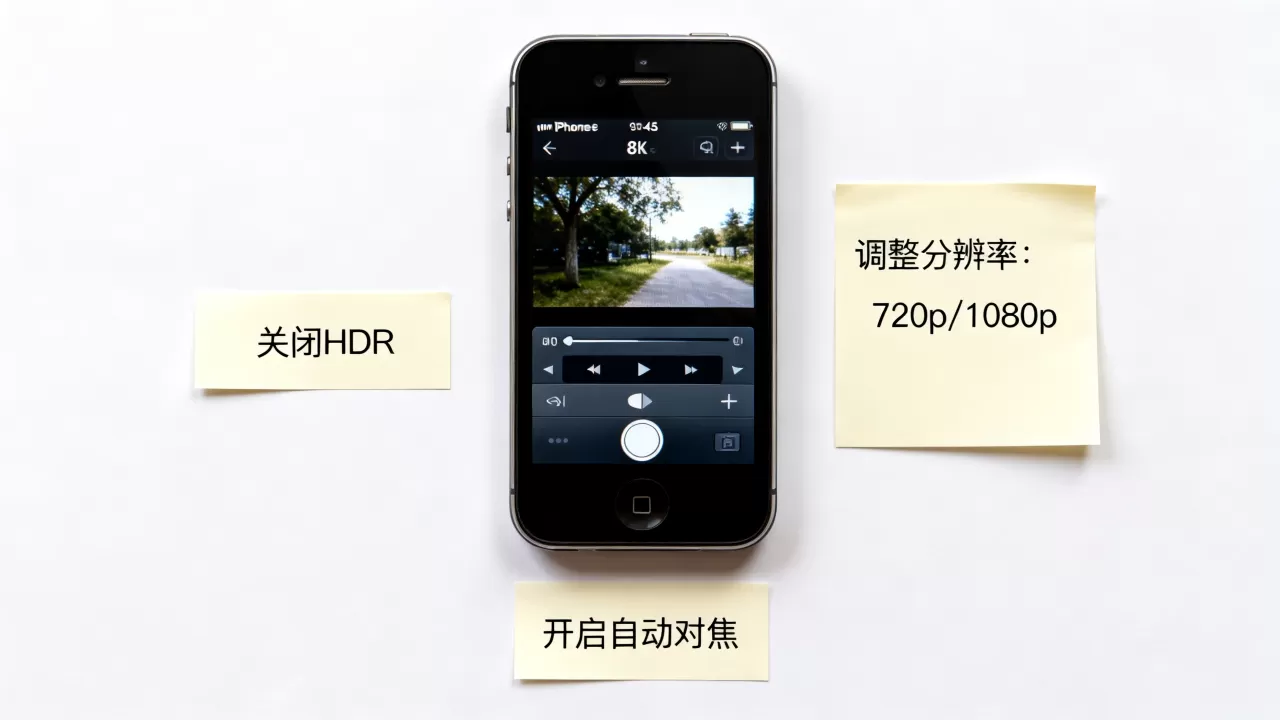 iPhone4s录像模糊怎么办，iphone4s录像设置技巧