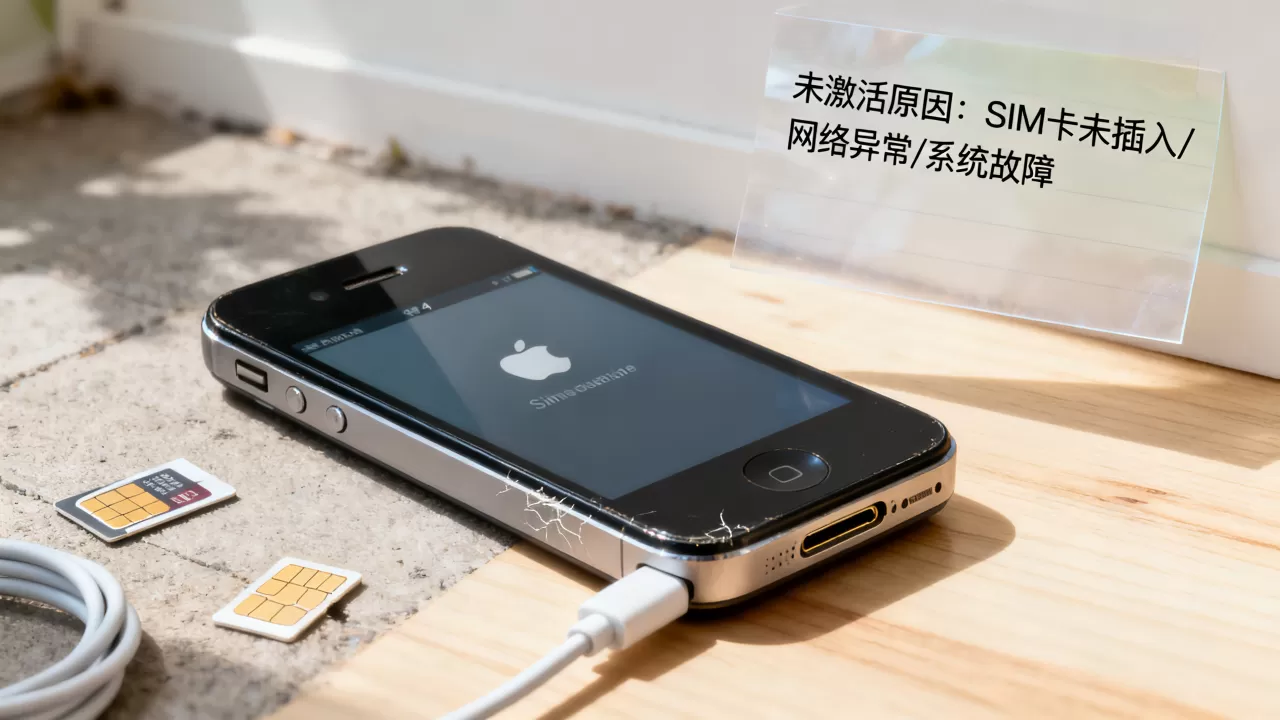 iphone4未激活怎么办？，iphone4未激活是什么原因