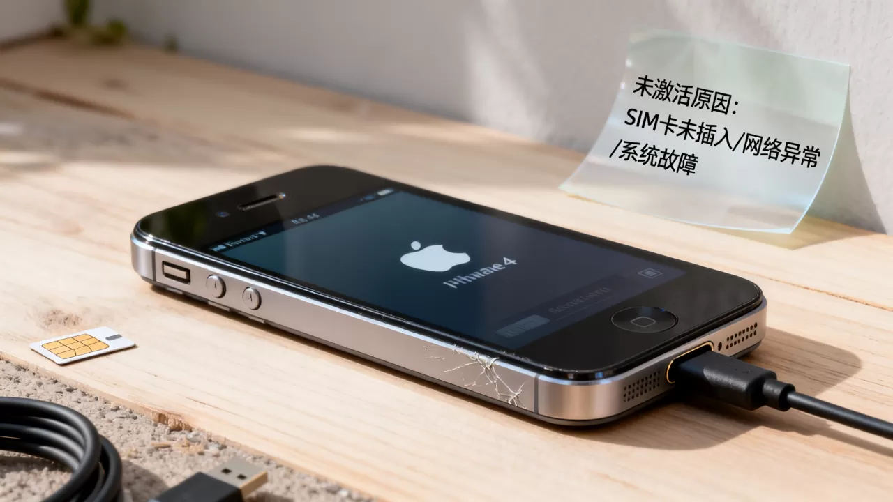 iphone4未激活怎么办？，iphone4未激活是什么原因