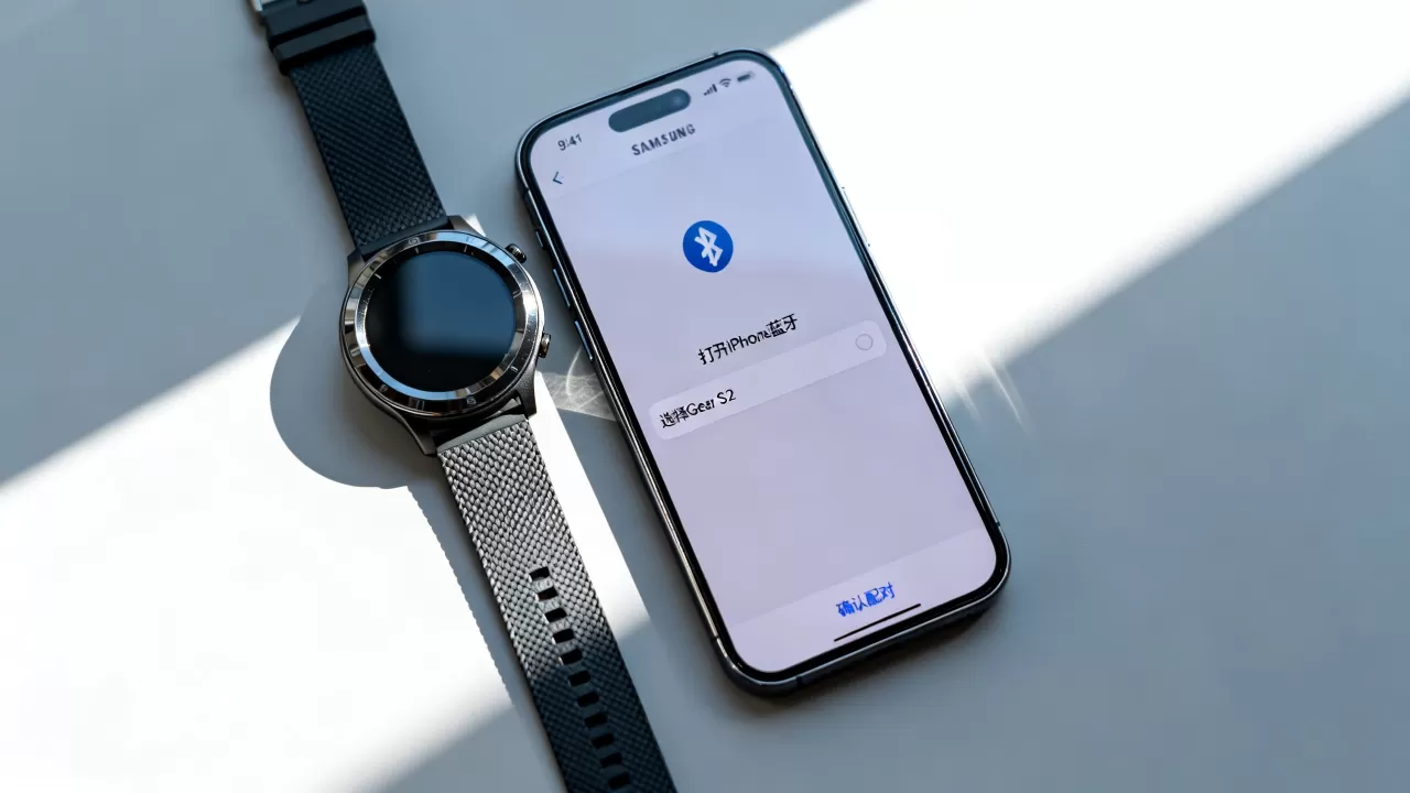 iphone能连接gear s2吗，怎么配对三星手表