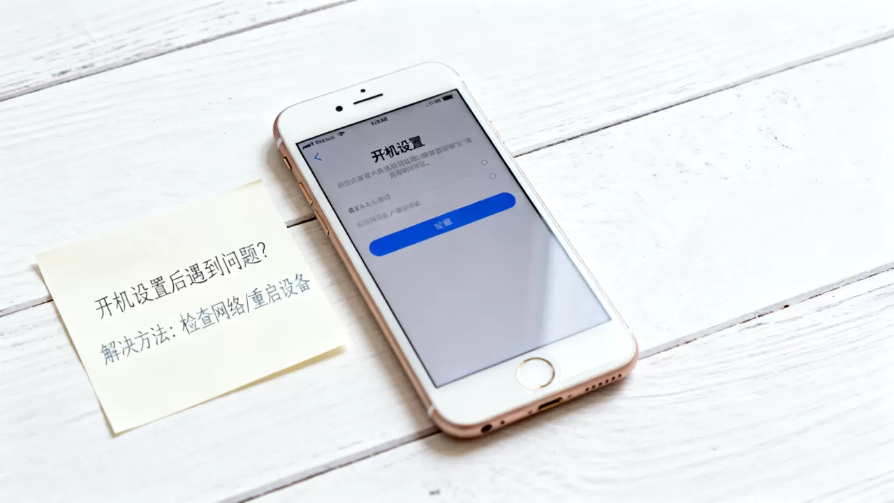 iPhone6开机设置后遇到问题怎么办？，iPhone6开机设置解决方法