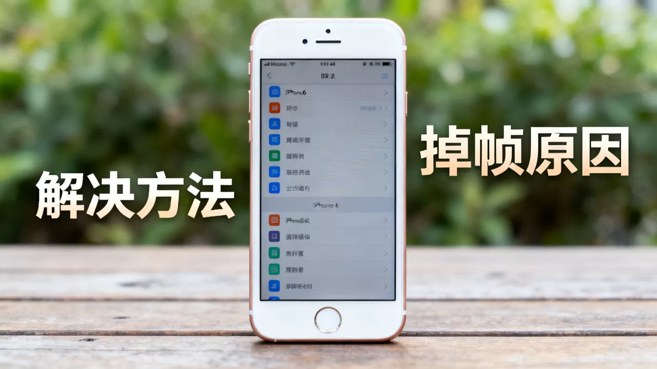 iPhone6掉帧怎么解决？iPhone6为什么掉帧？