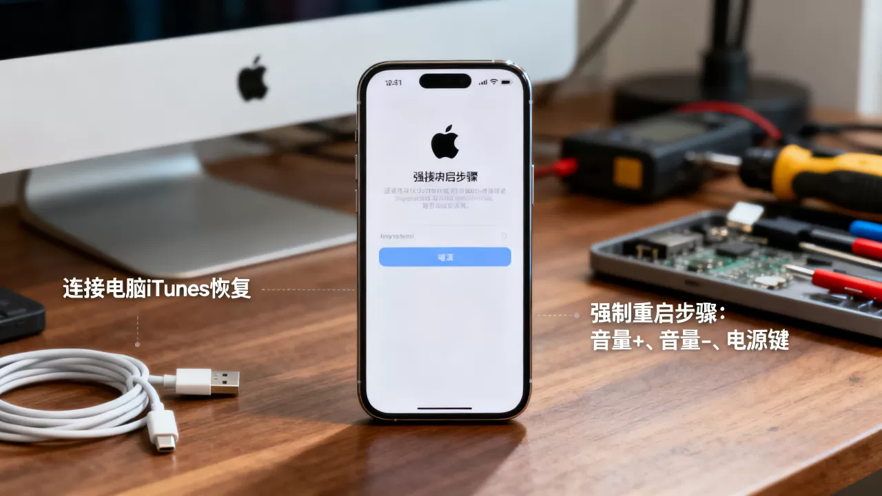 iPhone白苹果怎么修复，白苹果无限重启怎么解决