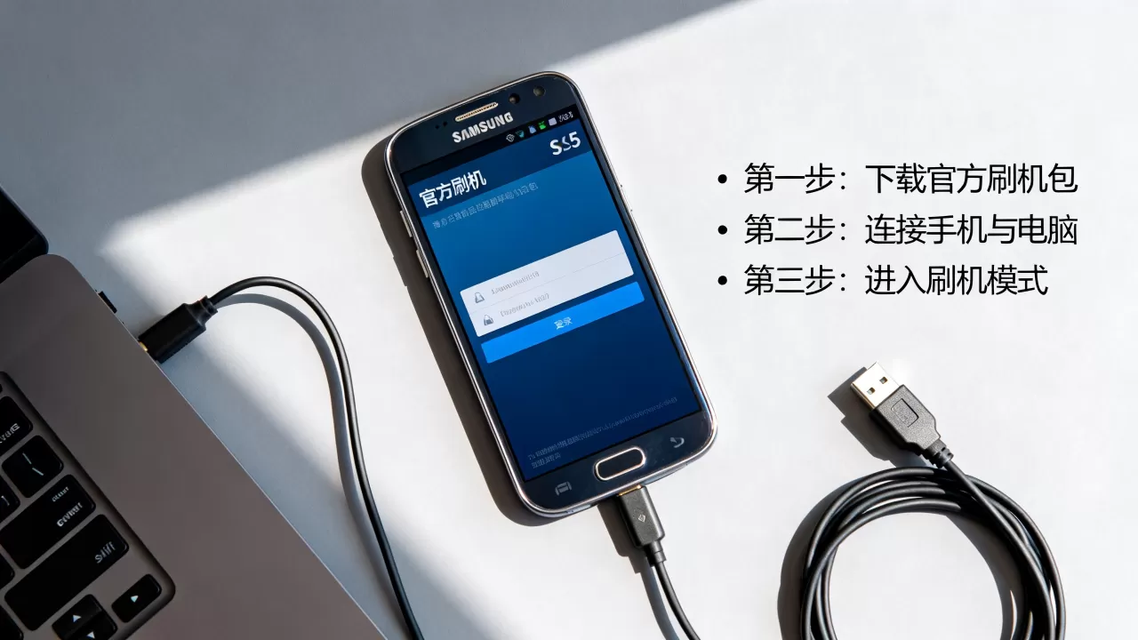 三星s5如何进行官方刷机，刷机教程有哪些？