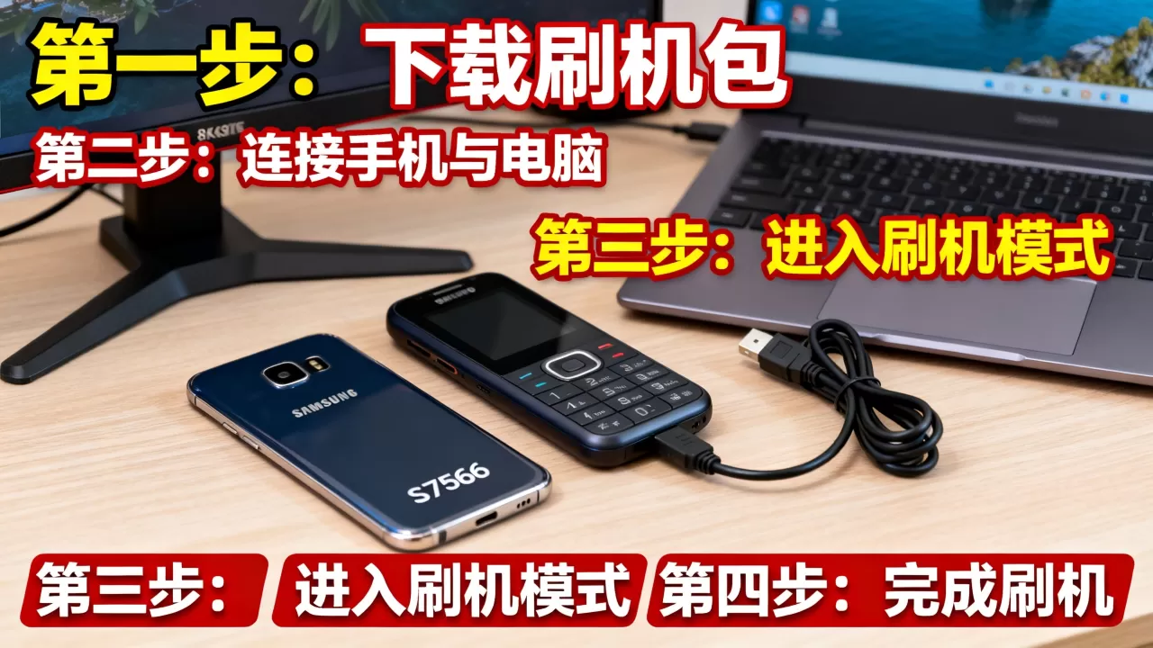 三星s7566怎么刷机，三星s7566刷机教程