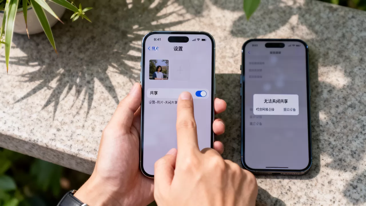 iPhone照片共享怎么关闭?,iPhone照片共享关闭不了怎么办 iPhone照片共享怎么关闭?,iPhone照片共享关闭不了怎么办