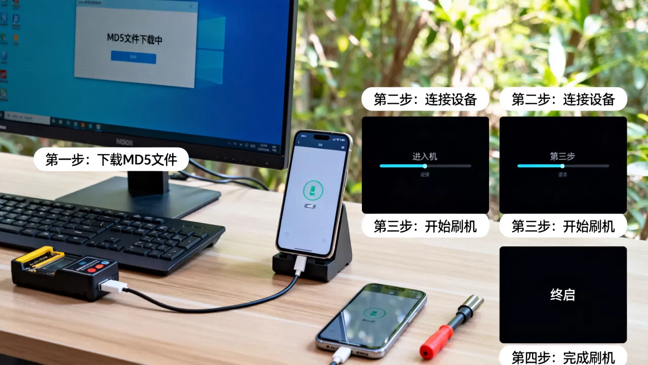 MD5文件刷机具体怎么操作？，MD5刷机教程