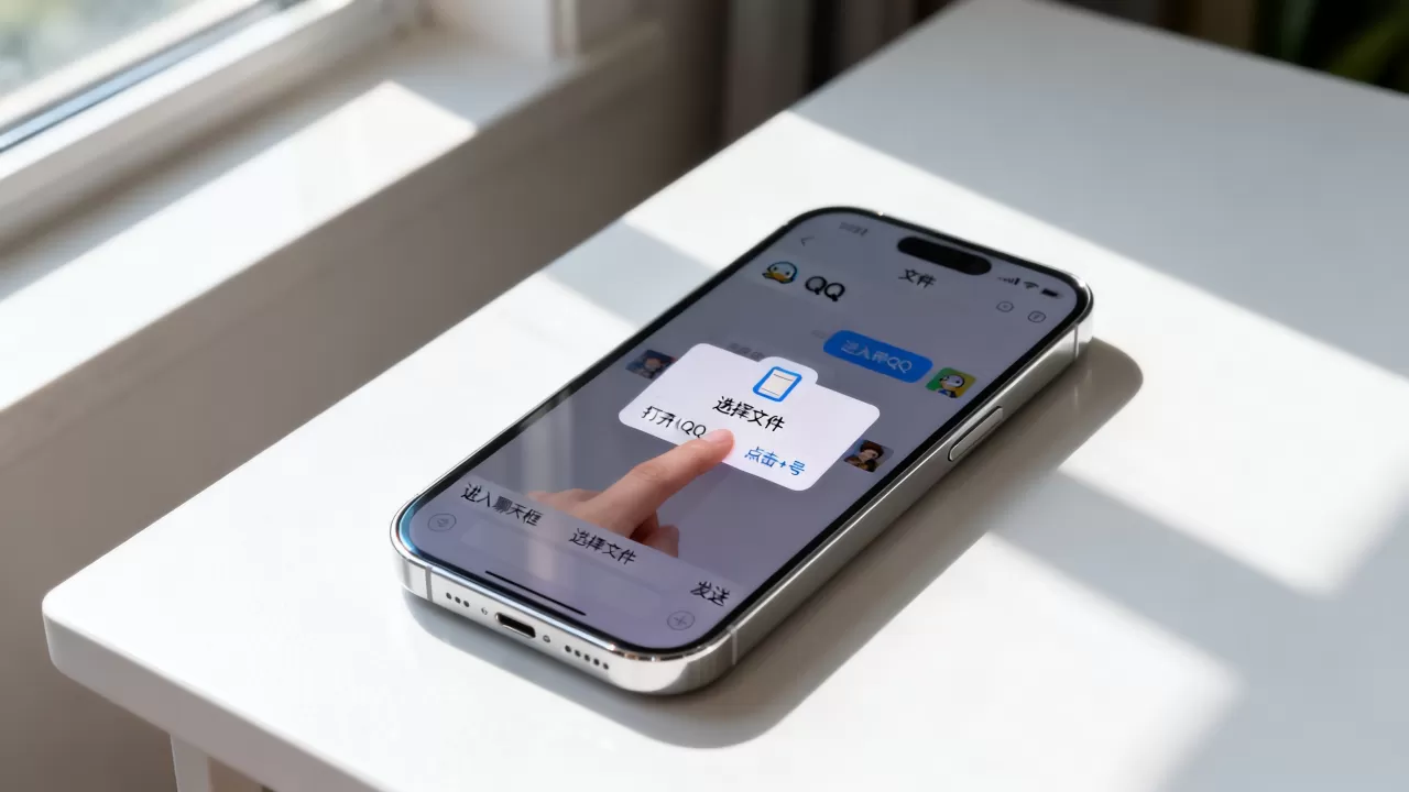 iPhone怎么用QQ传文件?,QQ传文件如何操作 iPhone怎么用QQ传文件?,QQ传文件如何操作