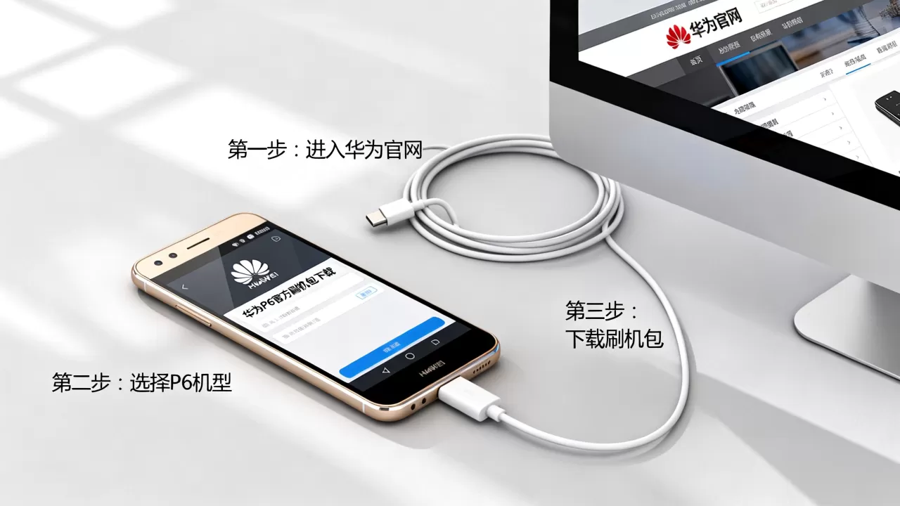 华为P6官方刷机包怎么下载？，刷机包获取教程