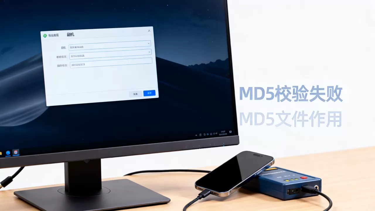 刷机时md5文件校验失败怎么办，md5文件有什么用