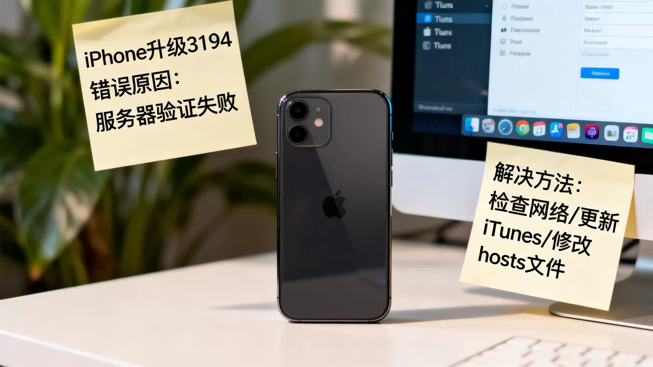 iPhone升级3194错误怎么解决,iPhone升级3194错误是什么原因 iPhone升级3194错误怎么解决,iPhone升级3194错误是什么原因