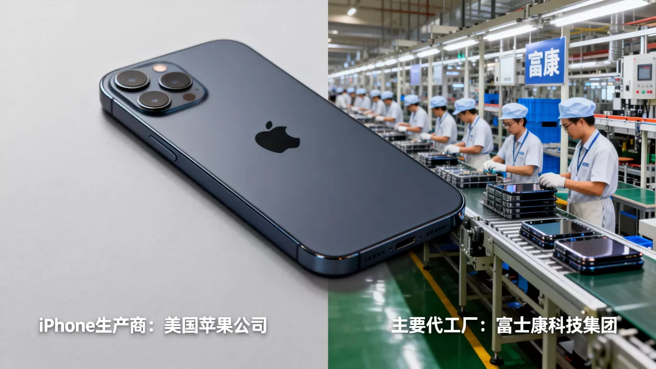 iPhone生产商是哪个国家的公司？，iPhone生产商主要代工厂是哪家