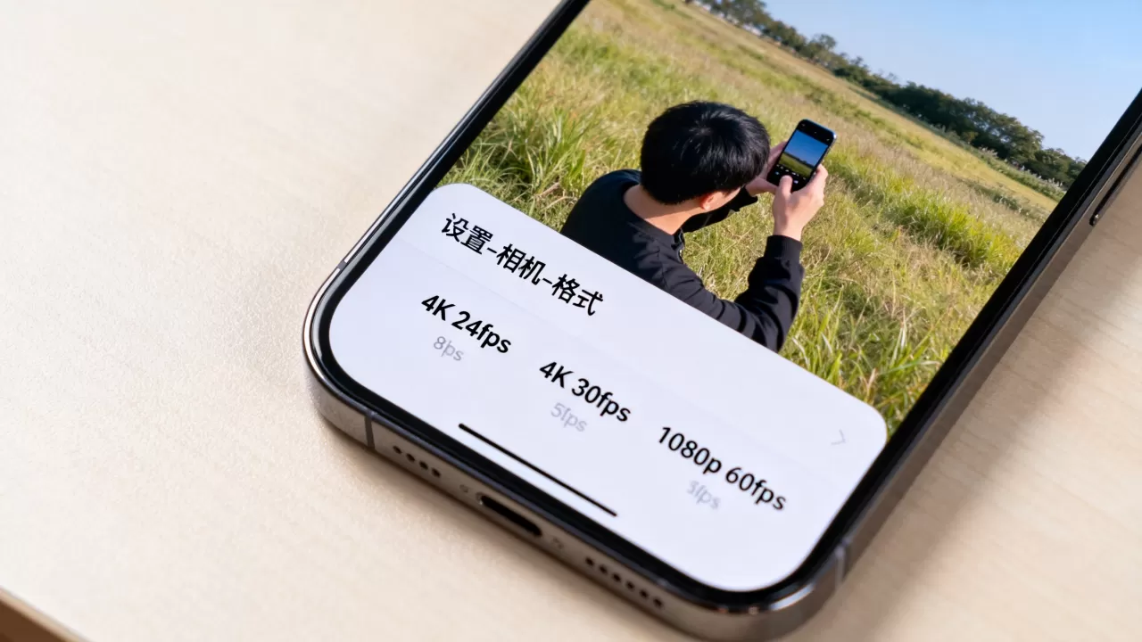 iphone电影格式怎么设置？iphone拍摄视频最佳格式推荐
