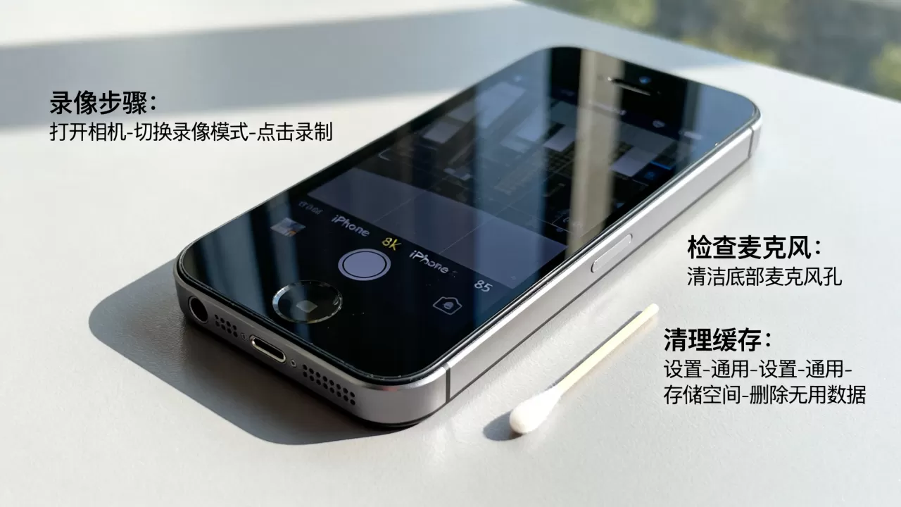 iPhone5怎么录像,iPhone5录像没声音或卡顿怎么办 iPhone5怎么录像,iPhone5录像没声音或卡顿怎么办