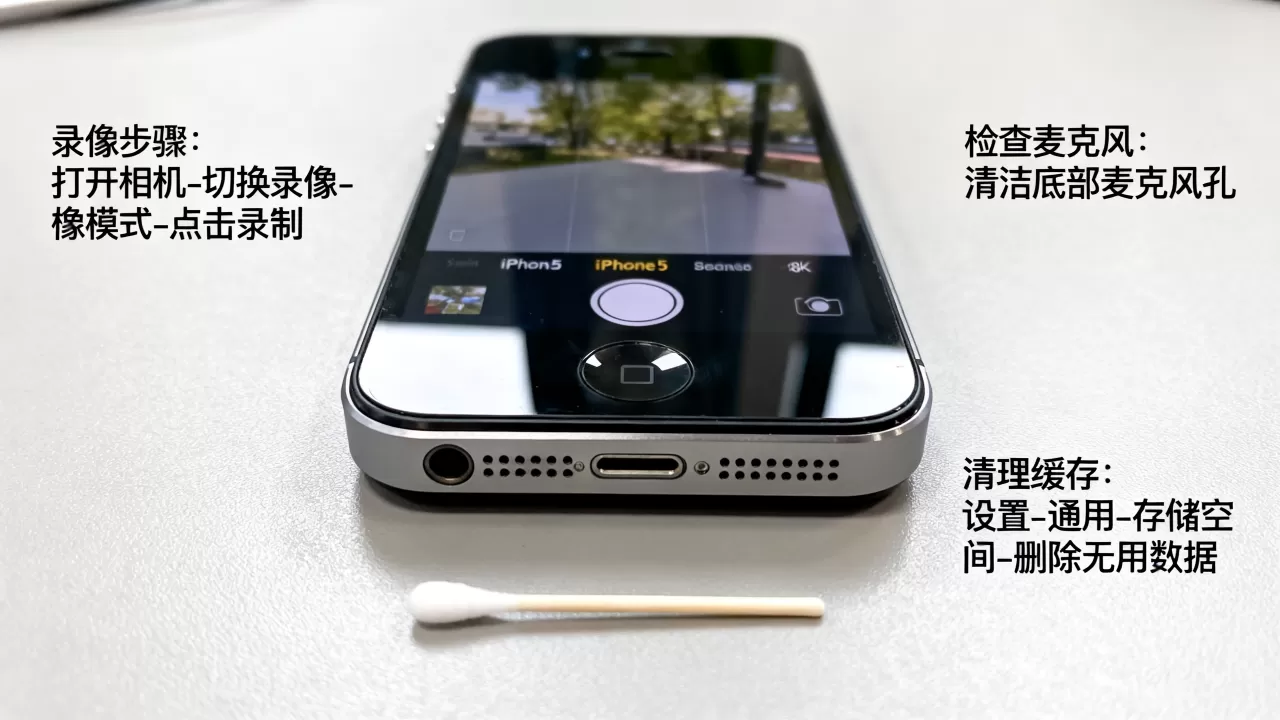 iPhone5怎么录像,iPhone5录像没声音或卡顿怎么办 iPhone5怎么录像,iPhone5录像没声音或卡顿怎么办