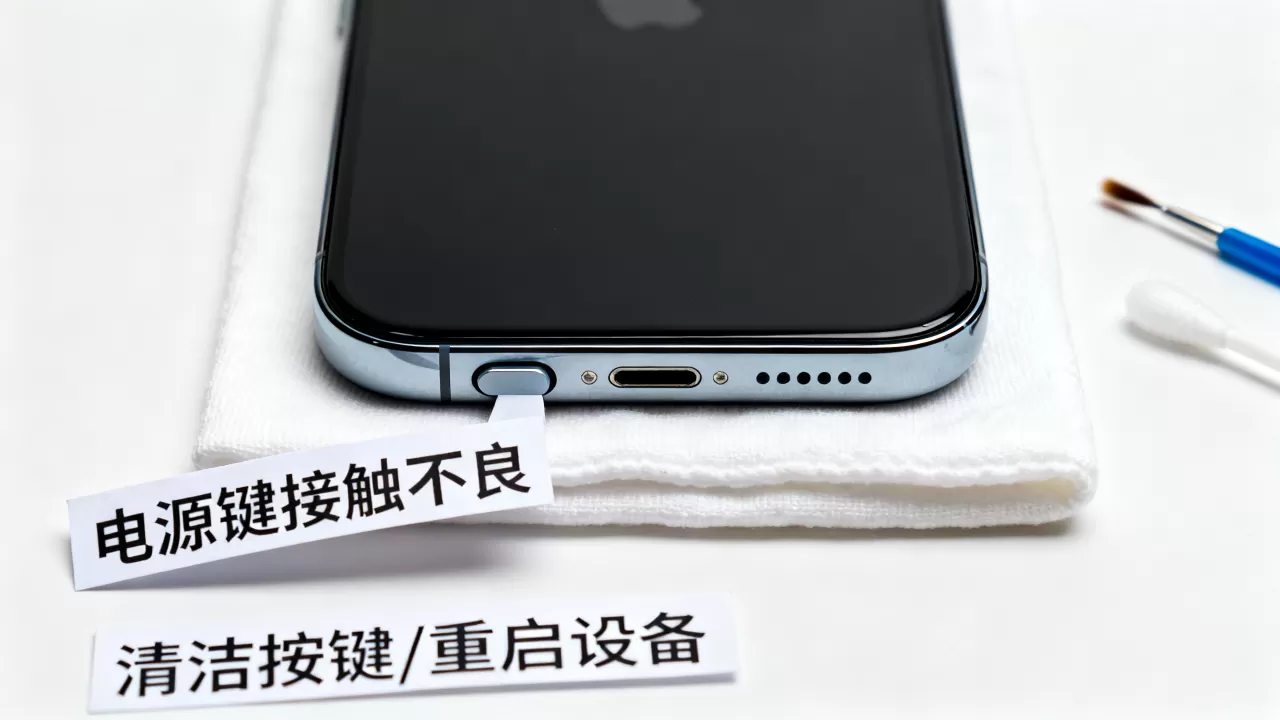 iPhone电源键音量键没反应是什么原因?,怎么解决? iPhone电源键音量键没反应是什么原因?,怎么解决?