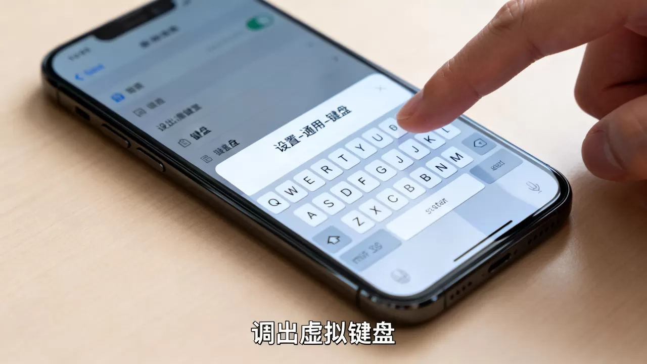 iPhone虚拟键盘怎么调出来?苹果键盘设置方法 iPhone虚拟键盘怎么调出来?苹果键盘设置方法