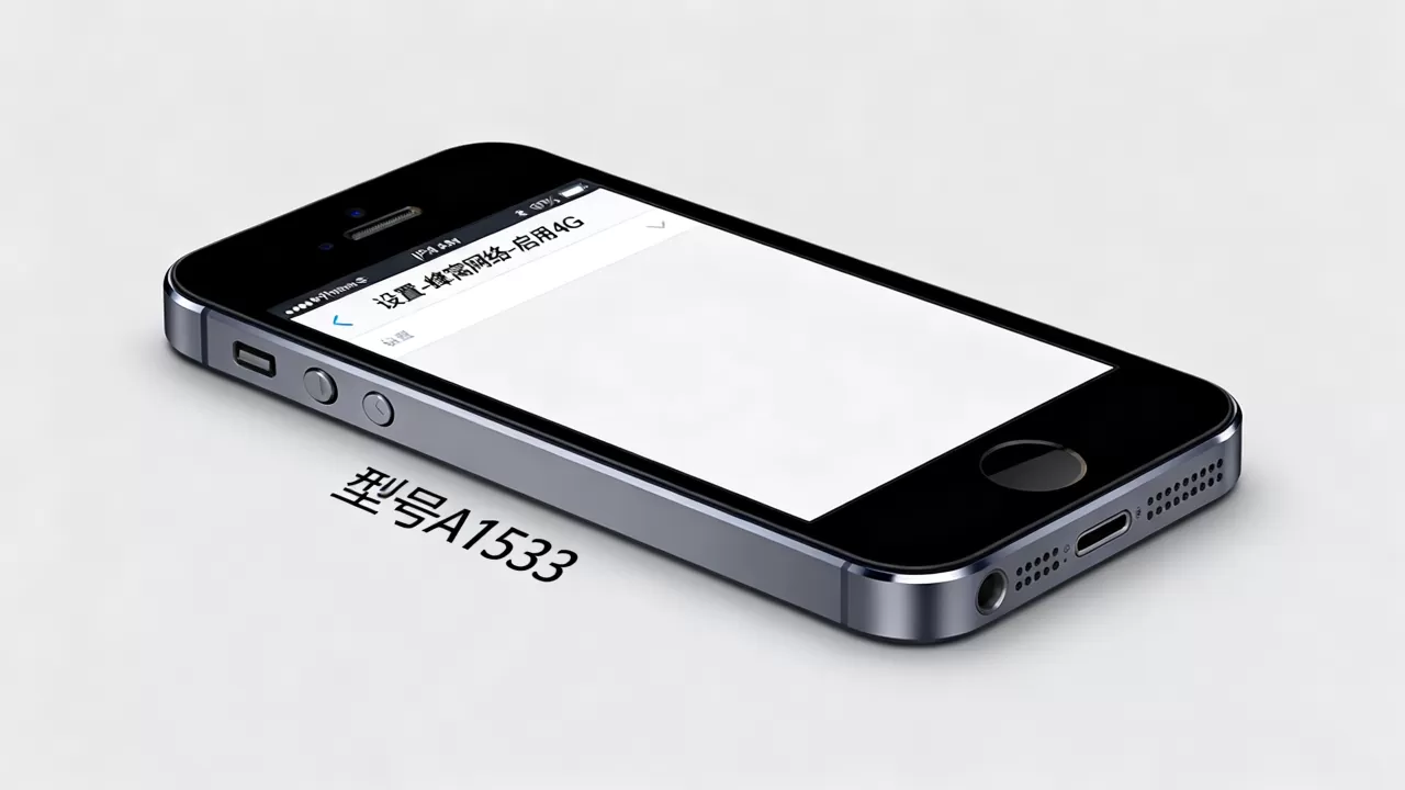 iphone5s a1533支持4g吗，怎么开启4g
