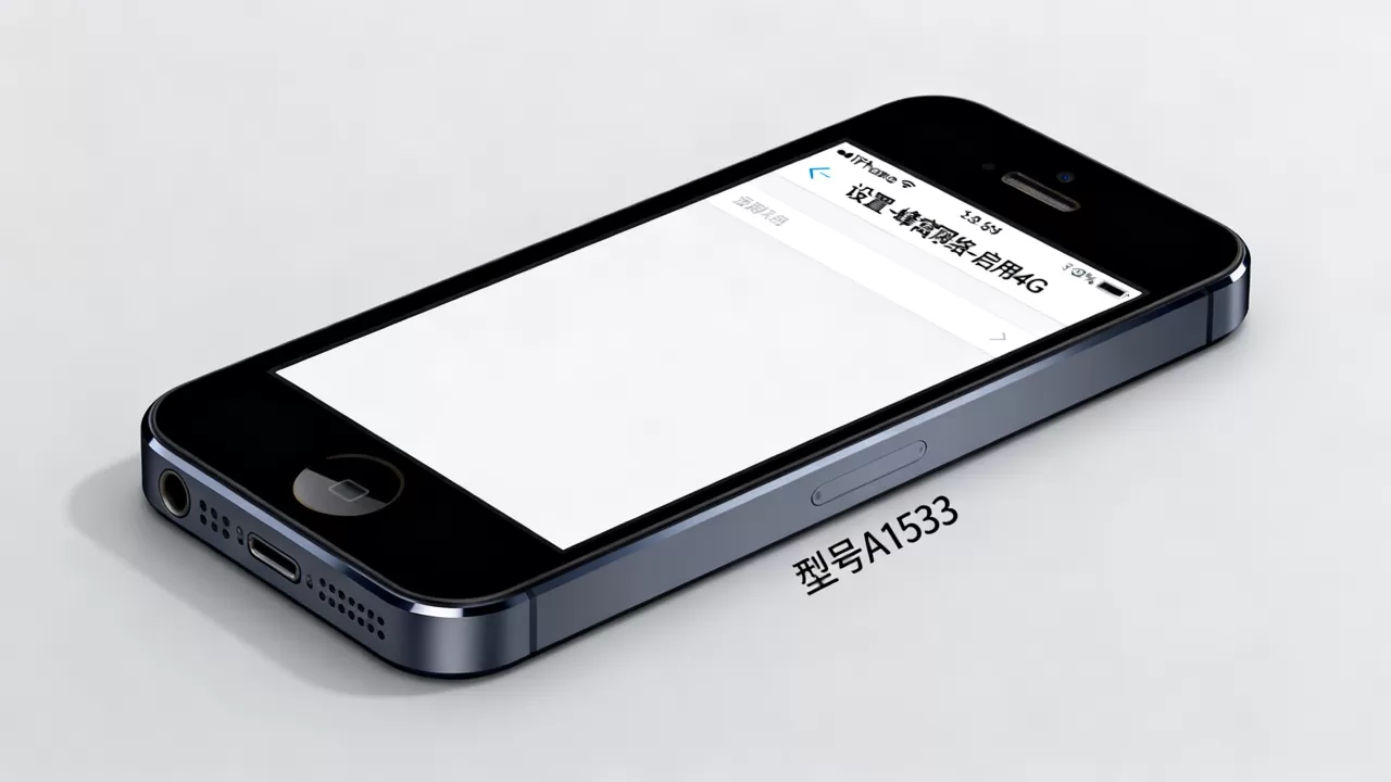 iphone5s a1533支持4g吗，怎么开启4g