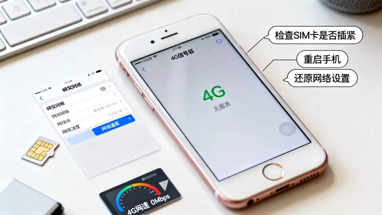 iPhone6 4G用不了怎么办，iPhone6 4G网络无法使用的原因及解决方法
