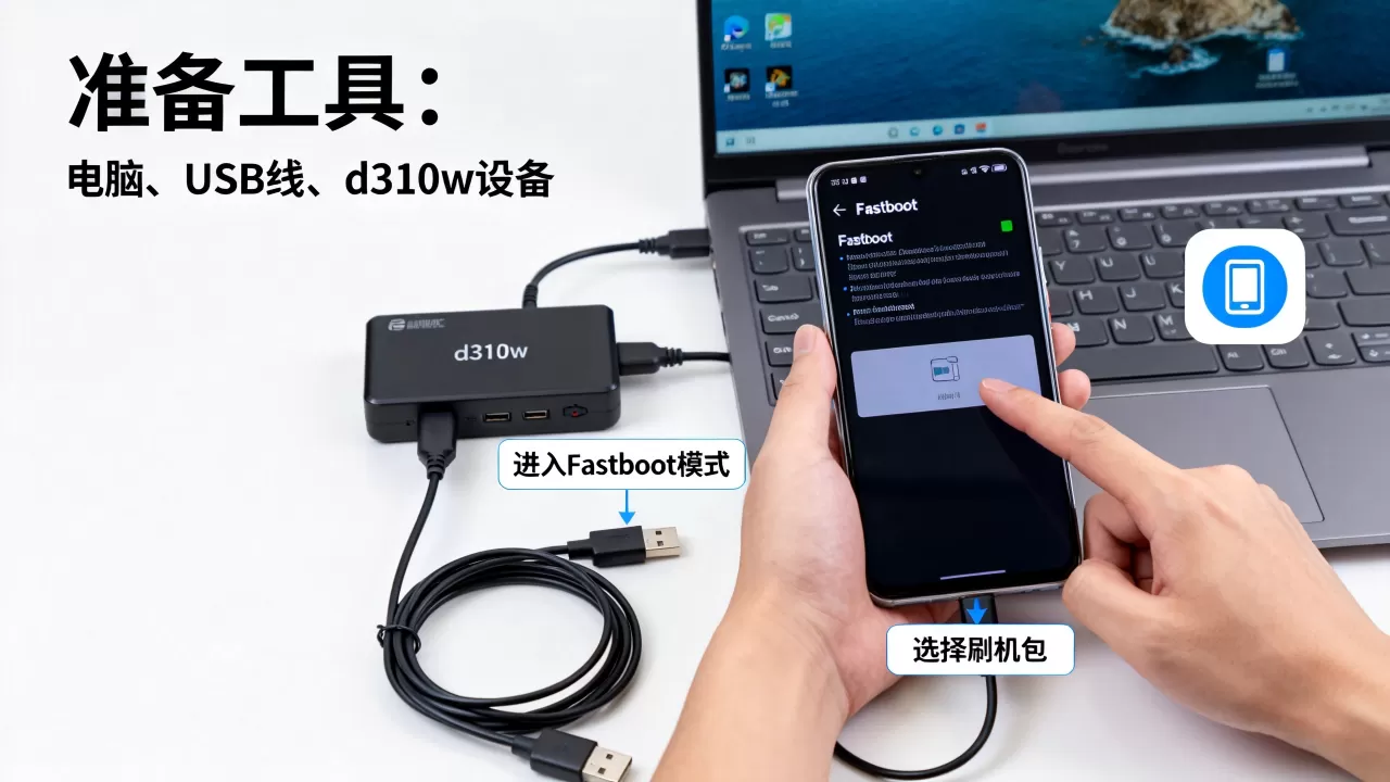 d310w刷机怎么刷？d310w刷机详细教程