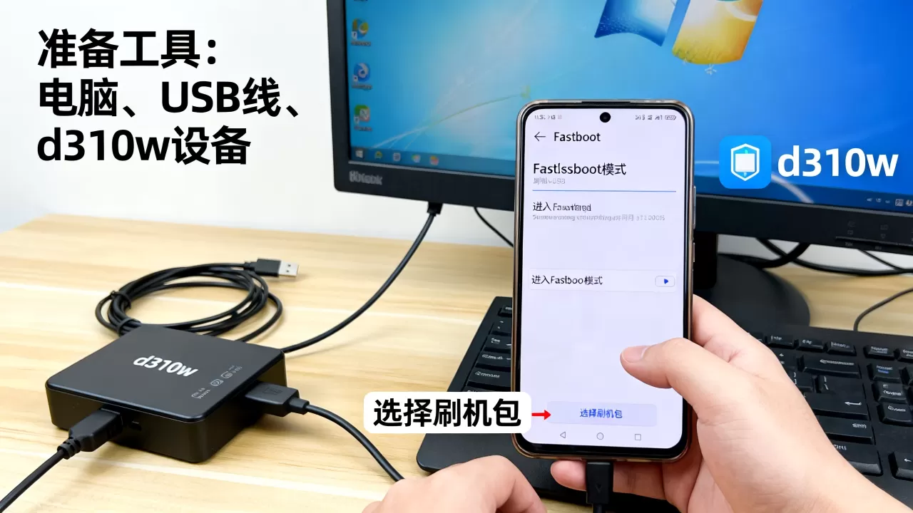 d310w刷机怎么刷？d310w刷机详细教程