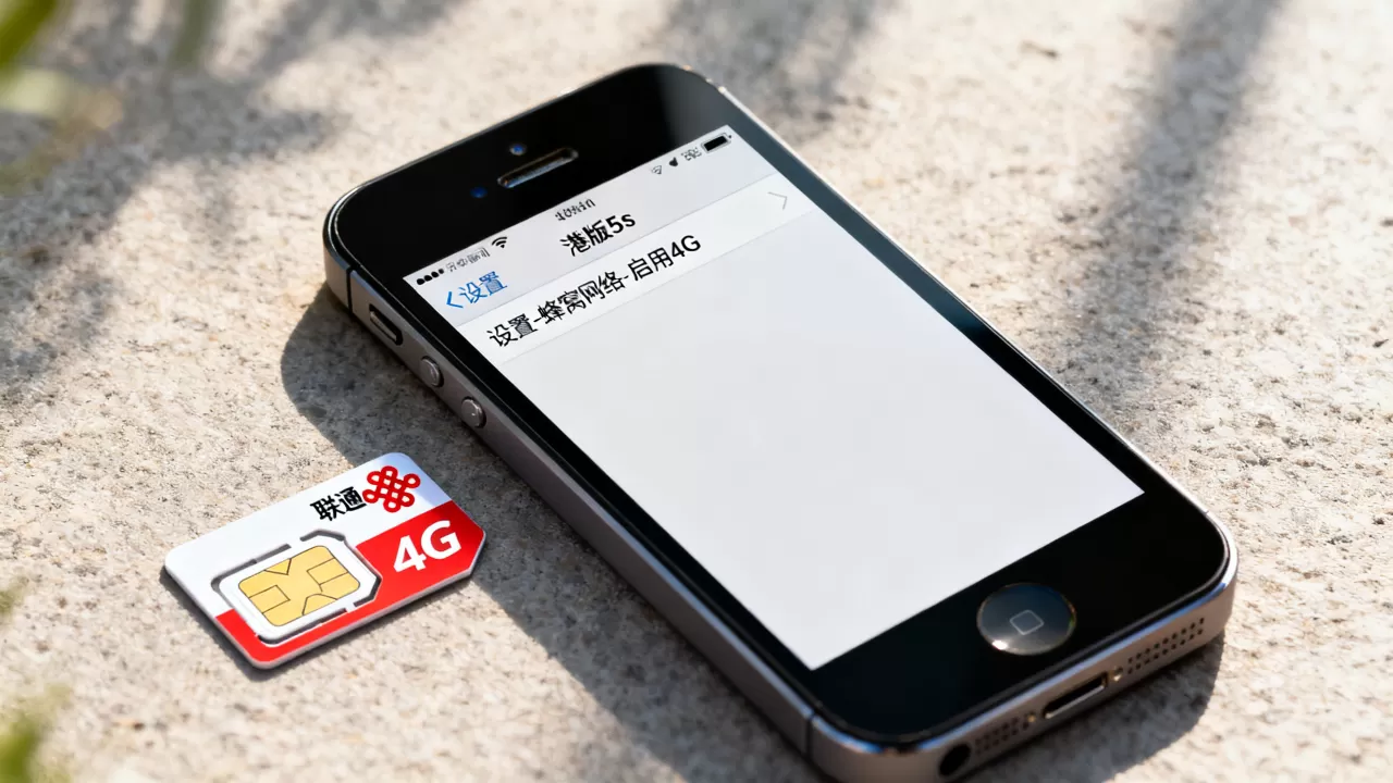 港版iPhone5s联通4g怎么设置，港版iPhone5s联通4g支持吗