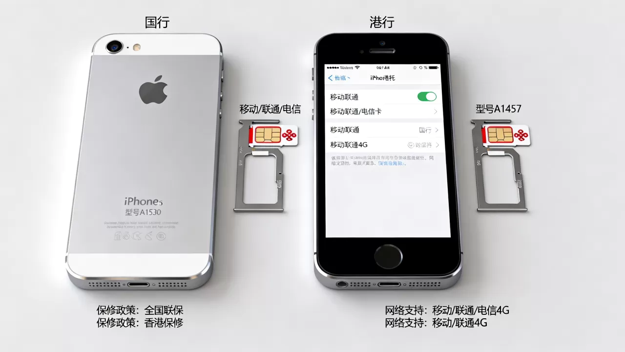 iPhone5s国行和港行有什么区别？，哪个更值得买？