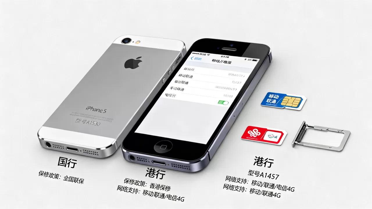 iPhone5s国行和港行有什么区别？，哪个更值得买？