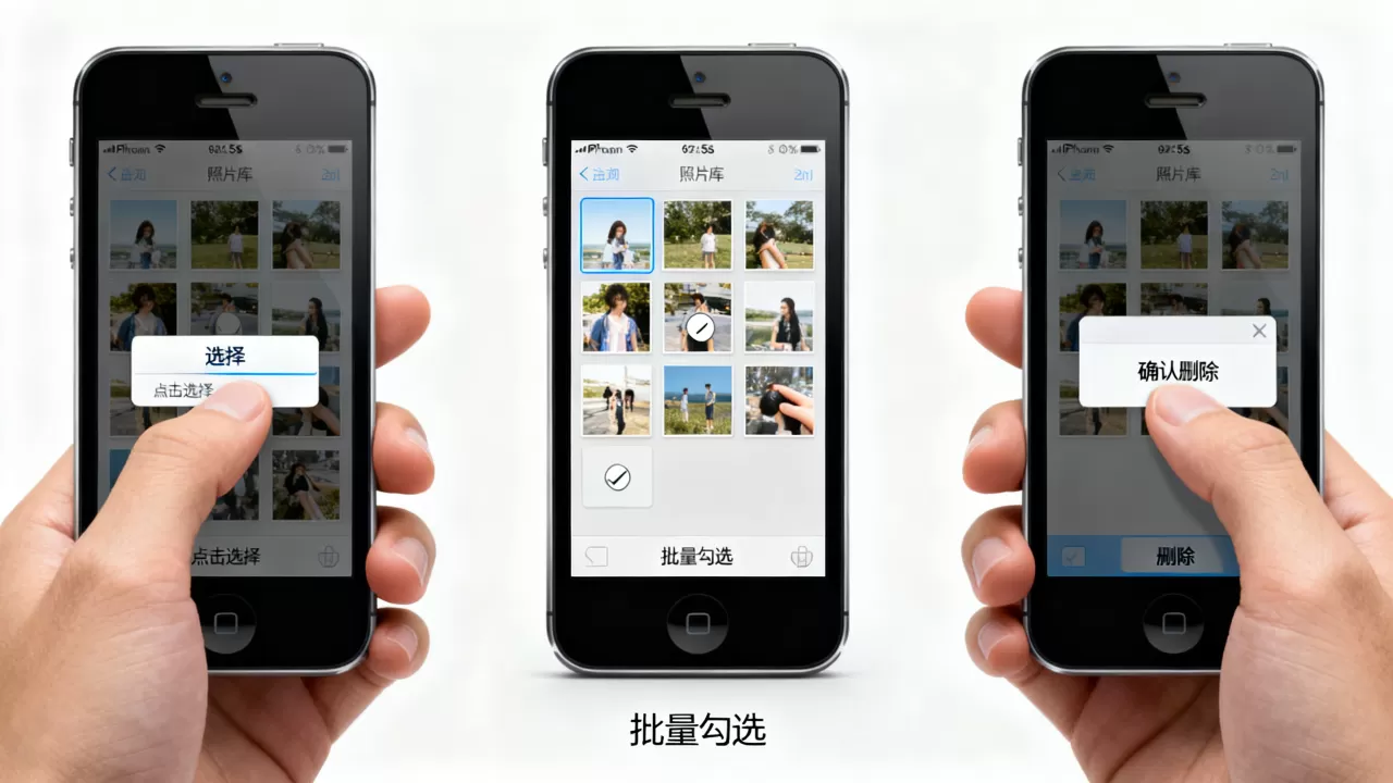 iphone5s怎么删除照片,苹果5s照片批量删除方法有哪些? iphone5s怎么删除照片,苹果5s照片批量删除方法有哪些?