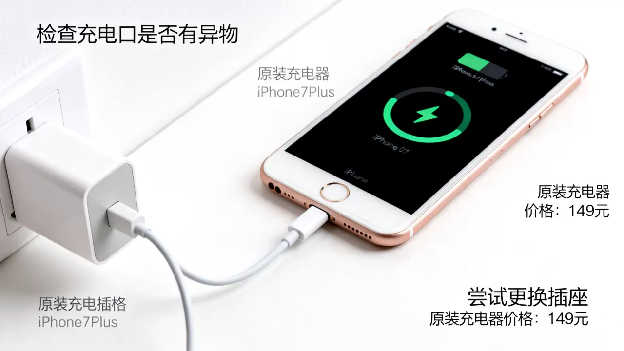 iPhone7plus充电器充不进电怎么办,原装充电器多少钱? iPhone7plus充电器充不进电怎么办,原装充电器多少钱?